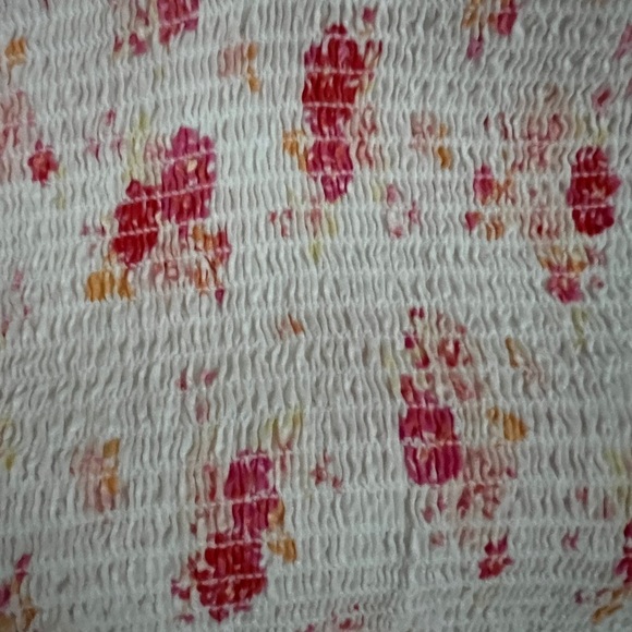 LoveShackFancy Cosette Pink and White Smocked Cotton Dress sz L (IRL schmedium) - Picture 3 of 11